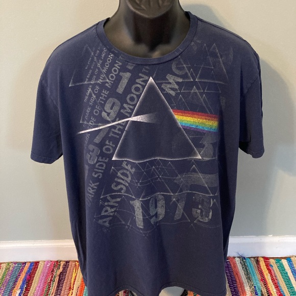 1973 Pink Floyd Dark Side of the Moon Shirt XL - Picture 1 of 6